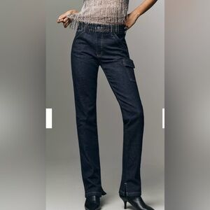 Anthropologie Pilcro Dylan puddle mid rise jeans 29p straight leg